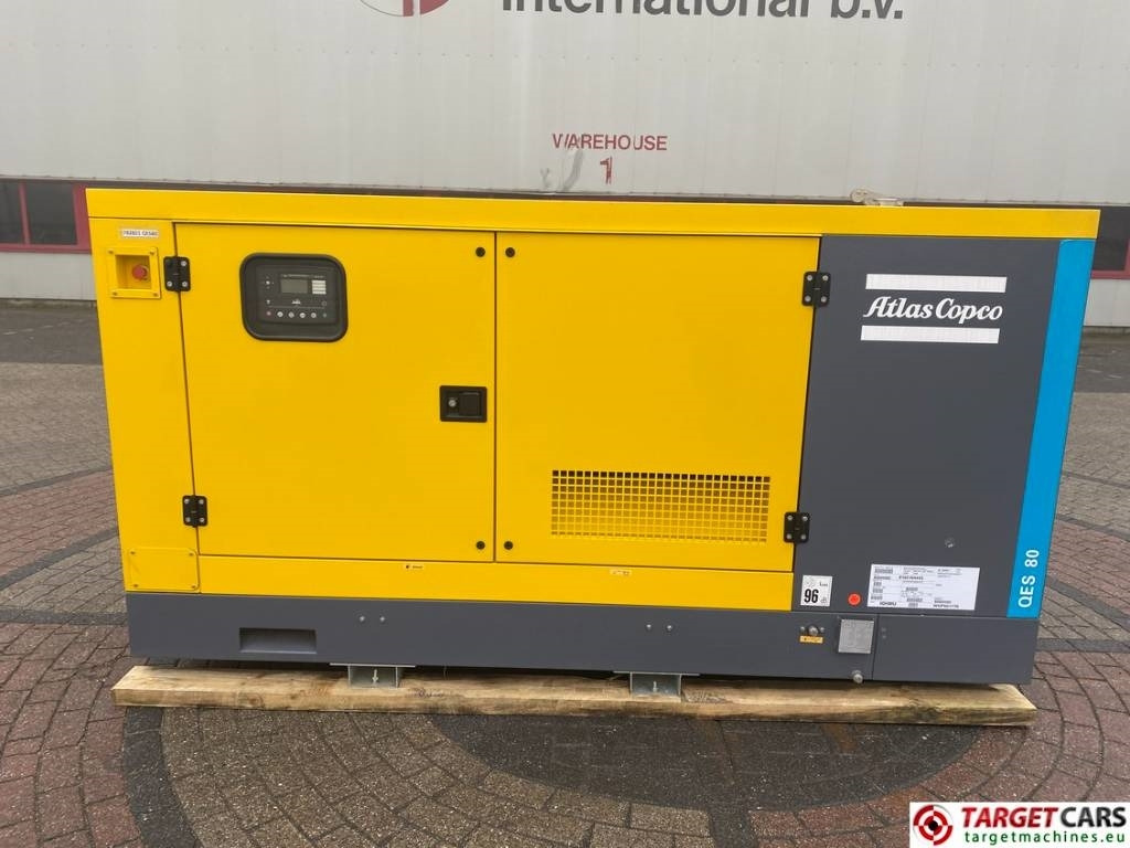 Atlas Copco QES80 Diesel 90KVA Generator 400/230V New Unused - Generator set: picture 1 Atlas Copco QES80 Diesel 90KVA Generator 400/230V New Unused - Generator set: picture 1