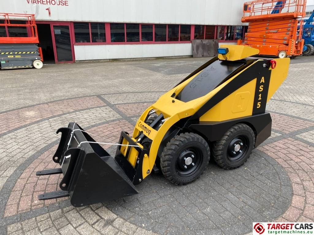 Conmeq AS15 Mini Skid Steer Loader 4x4 Electric - Skid steer loader: picture 1 Conmeq AS15 Mini Skid Steer Loader 4x4 Electric - Skid steer loader: picture 1