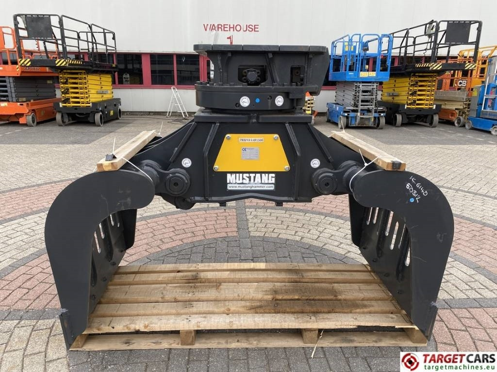 Mustang GRP1500 Hydraulic Rotation Sorting Grapple 17~23T - Grapple for Construction machinery: picture 1 Mustang GRP1500 Hydraulic Rotation Sorting Grapple 17~23T - Grapple for Construction machinery: picture 1