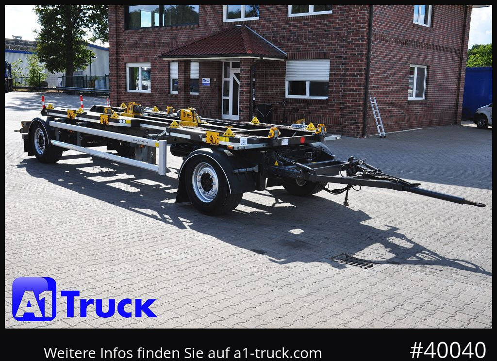 HUEFFERMANN HMA 18.24, Absetzer, Multi-Fix, Frontbeladung, - Roll-off/ Skip trailer: picture 1 HUEFFERMANN HMA 18.24, Absetzer, Multi-Fix, Frontbeladung, - Roll-off/ Skip trailer: picture 1
