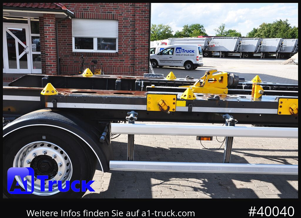 HUEFFERMANN HMA 18.24, Absetzer, Multi-Fix, Frontbeladung, - Roll-off/ Skip trailer: picture 4 HUEFFERMANN HMA 18.24, Absetzer, Multi-Fix, Frontbeladung, - Roll-off/ Skip trailer: picture 4