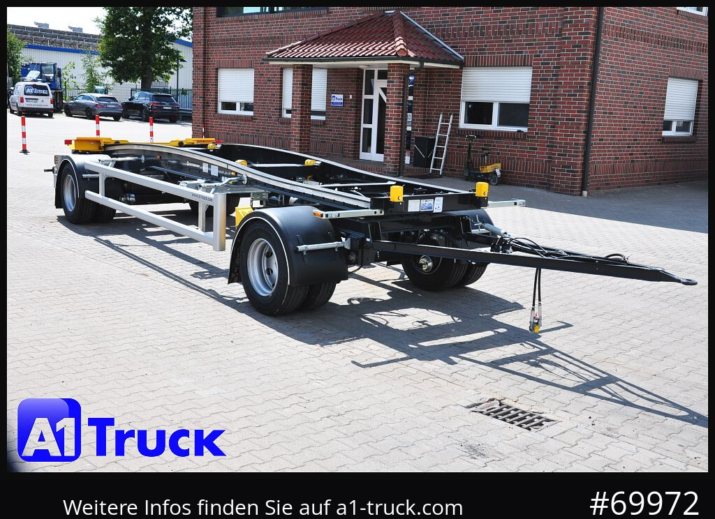 HUEFFERMANN HSA 1870, Abrollanhänger SAF Vermietung - Roll-off/ Skip trailer: picture 1 HUEFFERMANN HSA 1870, Abrollanhänger SAF Vermietung - Roll-off/ Skip trailer: picture 1