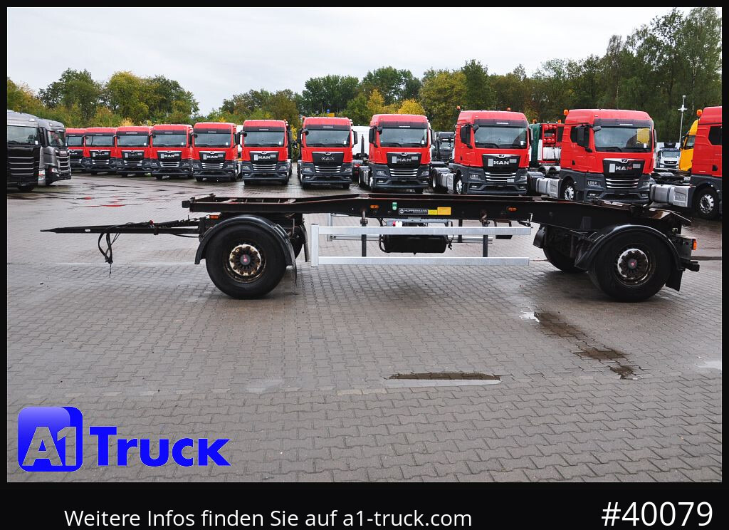 Roll-off/ Skip trailer HUEFFERMANN HSA 1870, Abrollanhänger, Schlitten,: picture 11 Roll-off/ Skip trailer HUEFFERMANN HSA 1870, Abrollanhänger, Schlitten,: picture 11