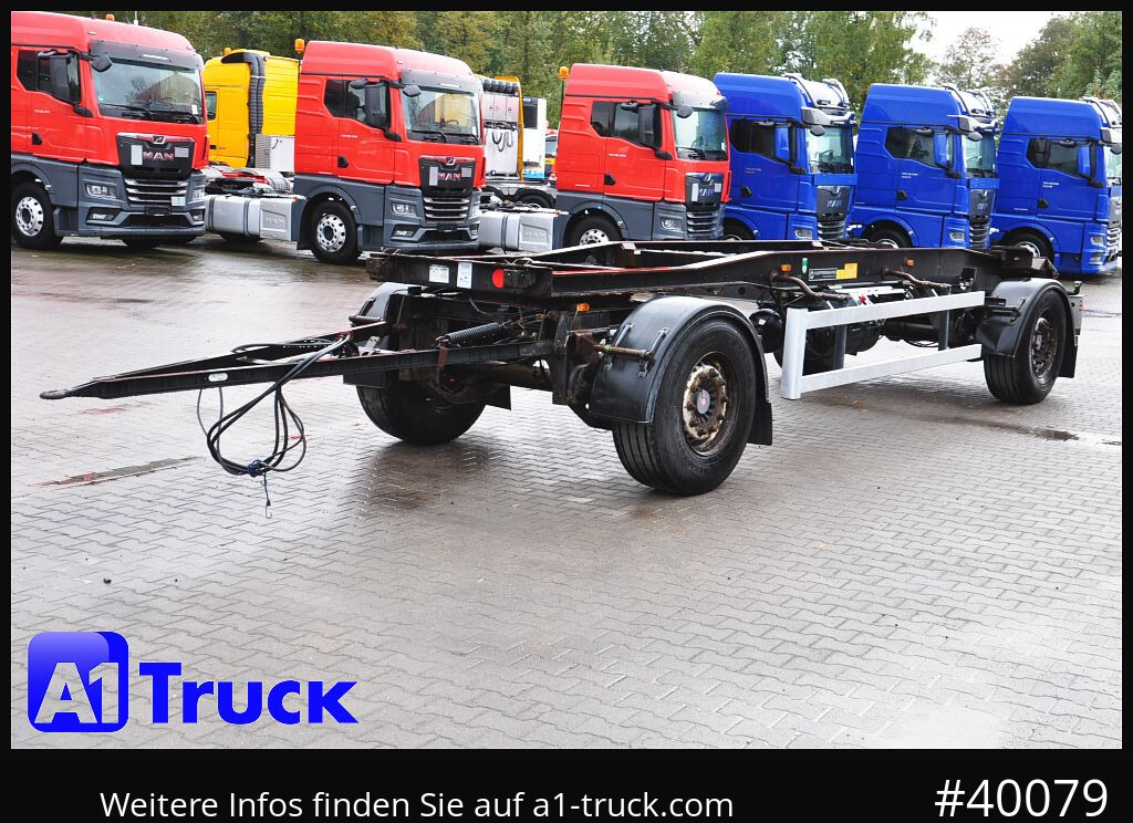 Roll-off/ Skip trailer HUEFFERMANN HSA 1870, Abrollanhänger, Schlitten,: picture 12 Roll-off/ Skip trailer HUEFFERMANN HSA 1870, Abrollanhänger, Schlitten,: picture 12