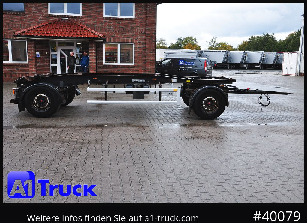 Roll-off/ Skip trailer HUEFFERMANN HSA 1870, Abrollanhänger, Schlitten,: picture 7 Roll-off/ Skip trailer HUEFFERMANN HSA 1870, Abrollanhänger, Schlitten,: picture 7