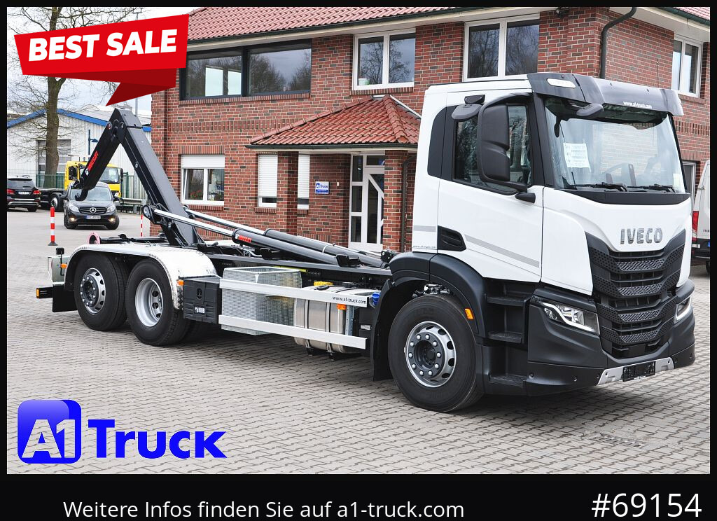 IVECO X-Way AD280X42, HIAB Multilift, Garantie - Hook lift truck: picture 1 IVECO X-Way AD280X42, HIAB Multilift, Garantie - Hook lift truck: picture 1