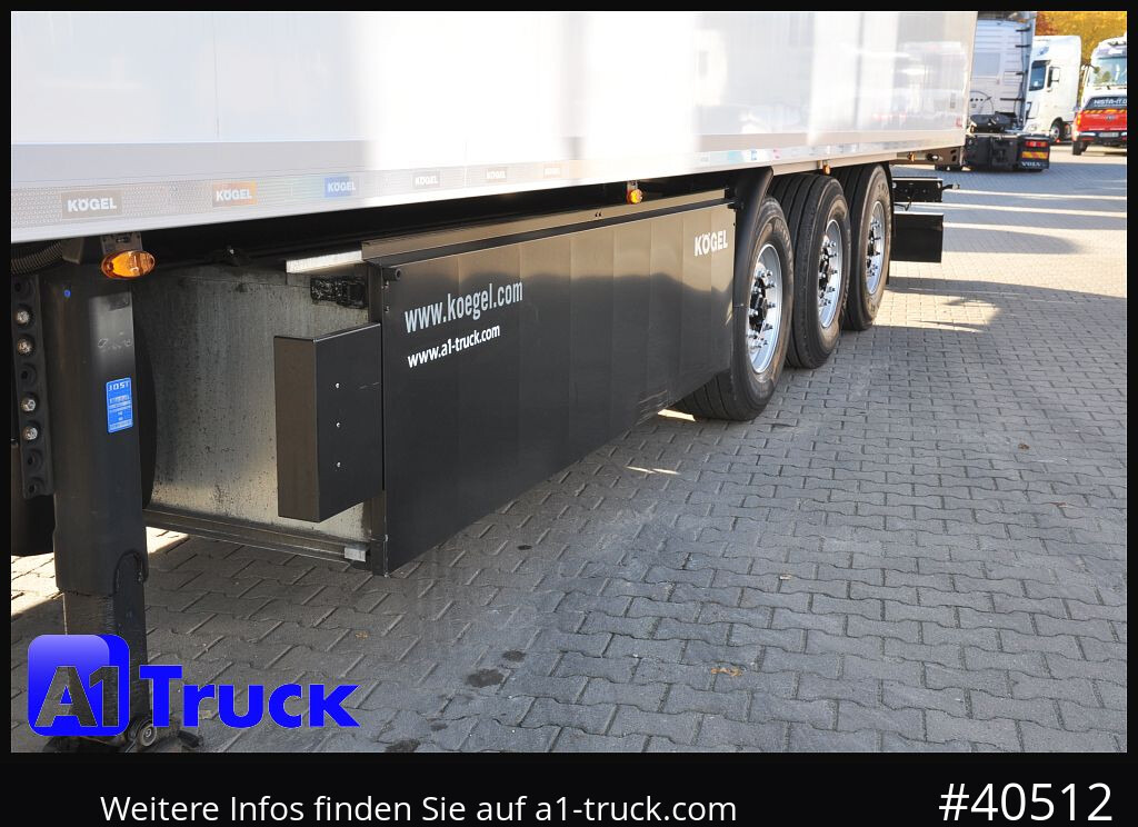KOEGEL ThermoKing A400, Doppelstock, Blumenbreit - Refrigerator semi-trailer: picture 3 KOEGEL ThermoKing A400, Doppelstock, Blumenbreit - Refrigerator semi-trailer: picture 3