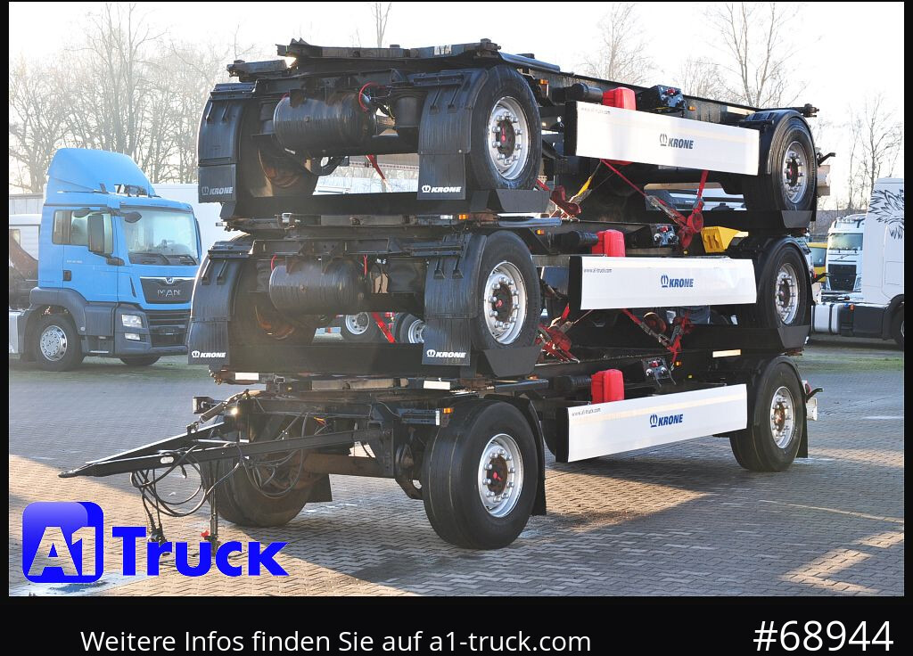 Container transporter/ Swap body trailer KRONE 3 er Paket Standard BDF, Bj  2017  SAF Achse: picture 15