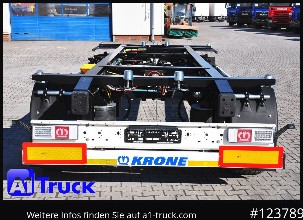 KRONE 5 x AZW 18, MAXI für 1120mm + 1320mm, SOFORT NEU - Container transporter/ Swap body trailer: picture 1 KRONE 5 x AZW 18, MAXI für 1120mm + 1320mm, SOFORT NEU - Container transporter/ Swap body trailer: picture 1