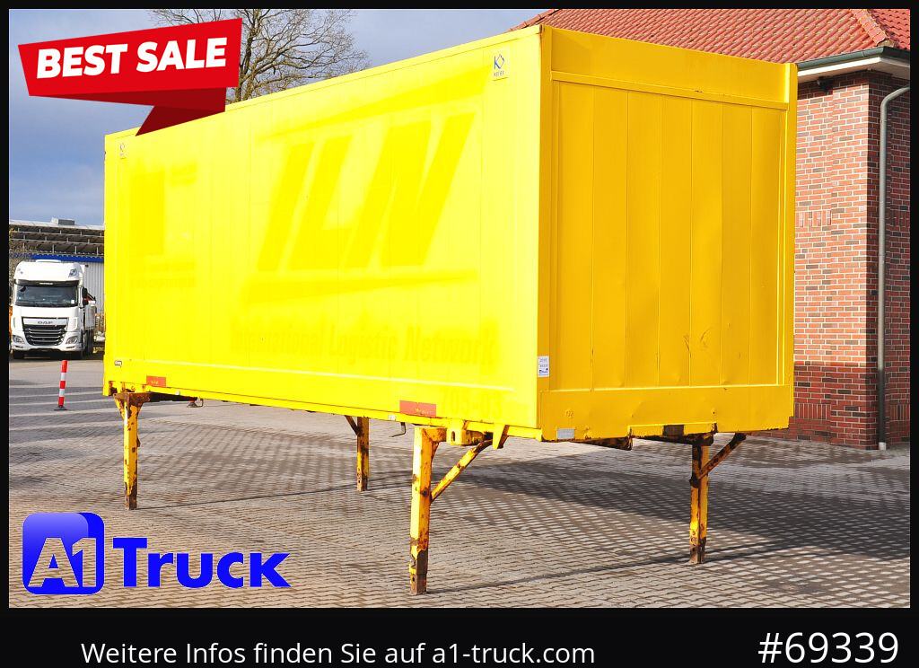 KRONE BDF 7,82 Wechselbrücke, 2730mm Innenhöhe. - Swap body - box: picture 1 KRONE BDF 7,82 Wechselbrücke, 2730mm Innenhöhe. - Swap body - box: picture 1