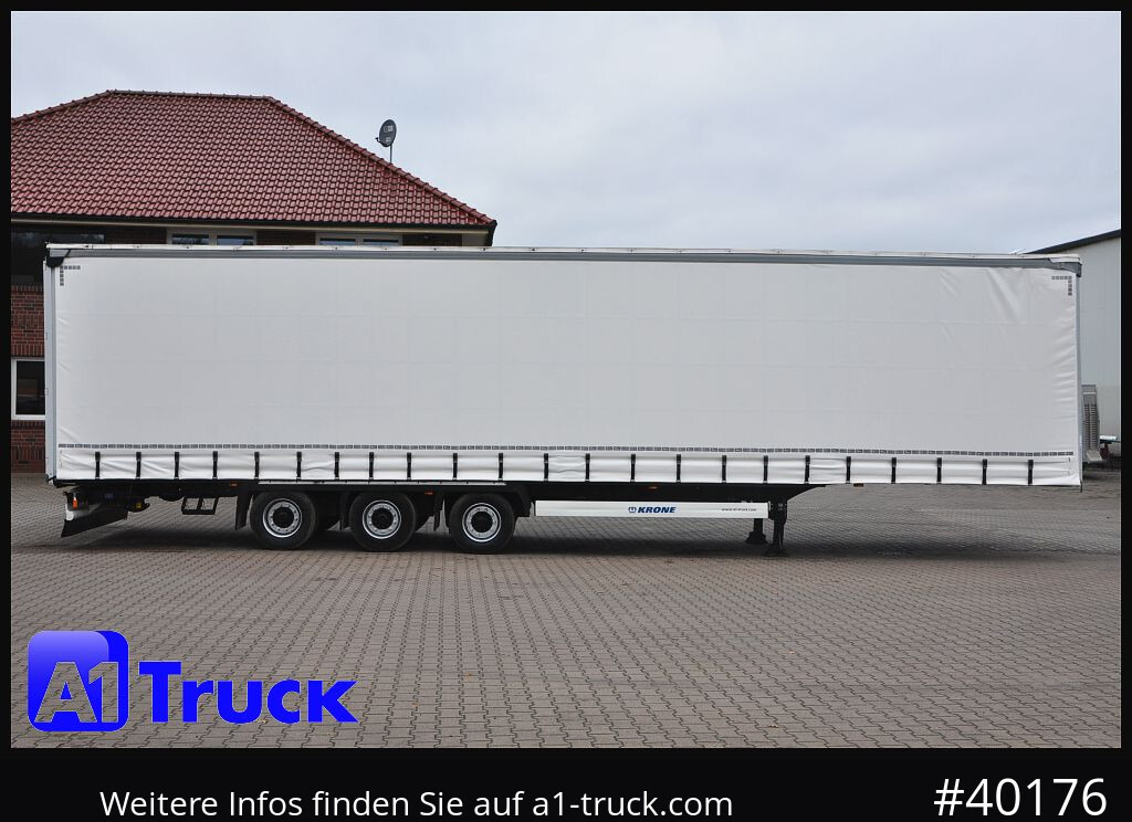 Curtainsider semi-trailer KRONE SD, Mega, neue Plane, Code XL, 1 Vorbesitzer: picture 9 Curtainsider semi-trailer KRONE SD, Mega, neue Plane, Code XL, 1 Vorbesitzer: picture 9