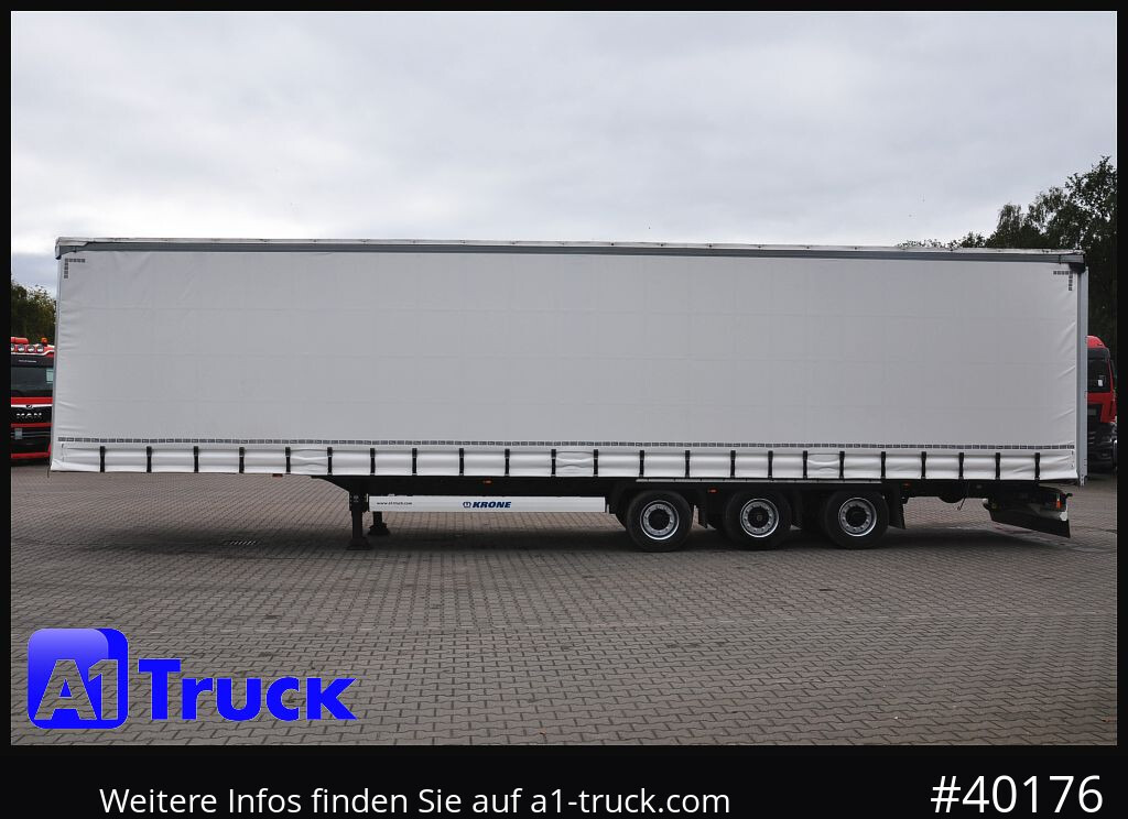 Curtainsider semi-trailer KRONE SD, Mega, neue Plane, Code XL, 1 Vorbesitzer: picture 13 Curtainsider semi-trailer KRONE SD, Mega, neue Plane, Code XL, 1 Vorbesitzer: picture 13
