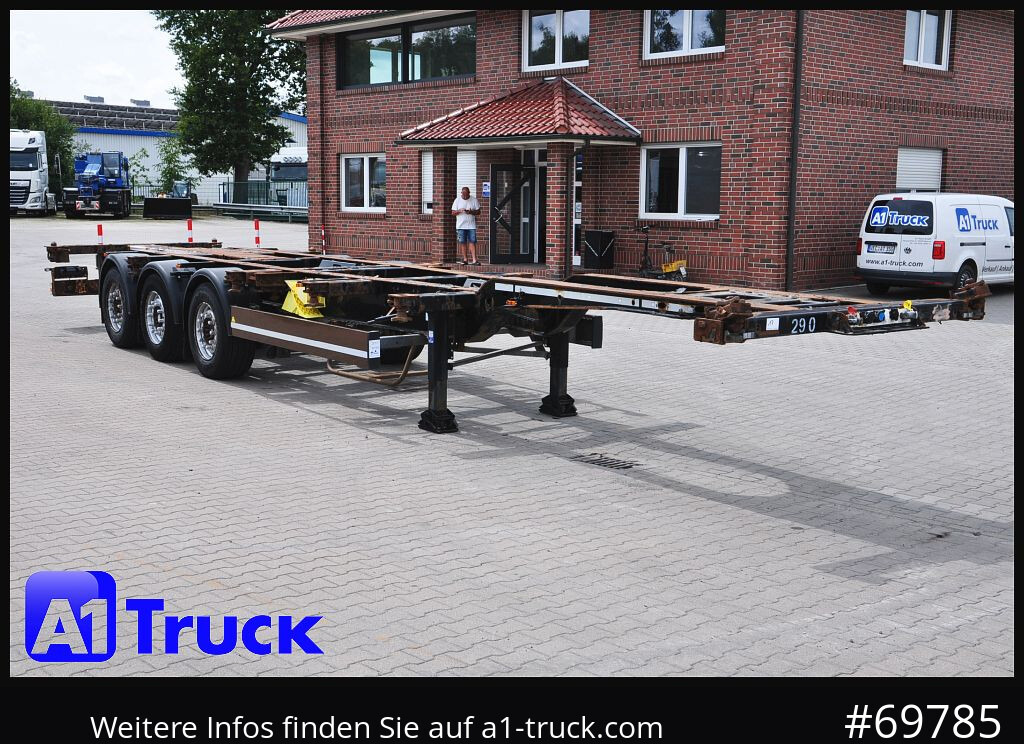 KRONE SDC, Lift SAF, 2x20/30/40 - Container transporter/ Swap body semi-trailer: picture 1 KRONE SDC, Lift SAF, 2x20/30/40 - Container transporter/ Swap body semi-trailer: picture 1