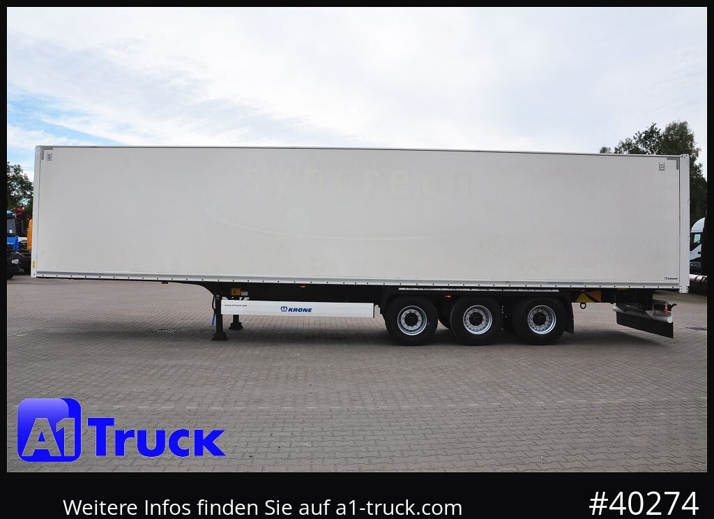KRONE SDK 27, Koffer, 1 Vorbesitzer, Plywood, - Closed box semi-trailer: picture 2 KRONE SDK 27, Koffer, 1 Vorbesitzer, Plywood, - Closed box semi-trailer: picture 2