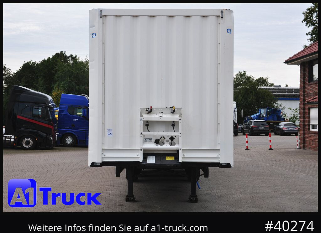 KRONE SDK 27, Koffer, 1 Vorbesitzer, Plywood, - Closed box semi-trailer: picture 4 KRONE SDK 27, Koffer, 1 Vorbesitzer, Plywood, - Closed box semi-trailer: picture 4