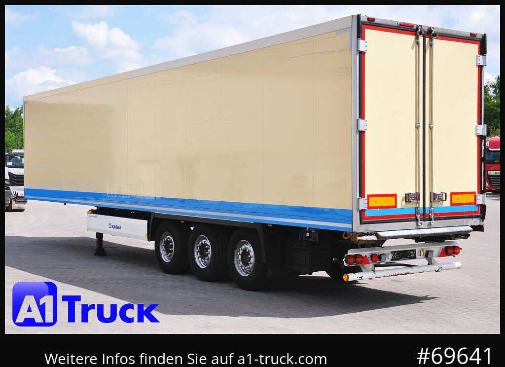 Refrigerator semi-trailer KRONE SDR 27 Carrier 1950 Mt. Doppelstock Lift,: picture 11