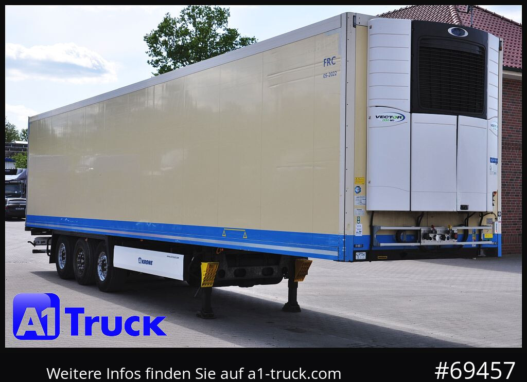 KRONE SDR 27 Carrier 1950 Mt. Doppelstock Lift, - Refrigerator semi-trailer: picture 1 KRONE SDR 27 Carrier 1950 Mt. Doppelstock Lift, - Refrigerator semi-trailer: picture 1