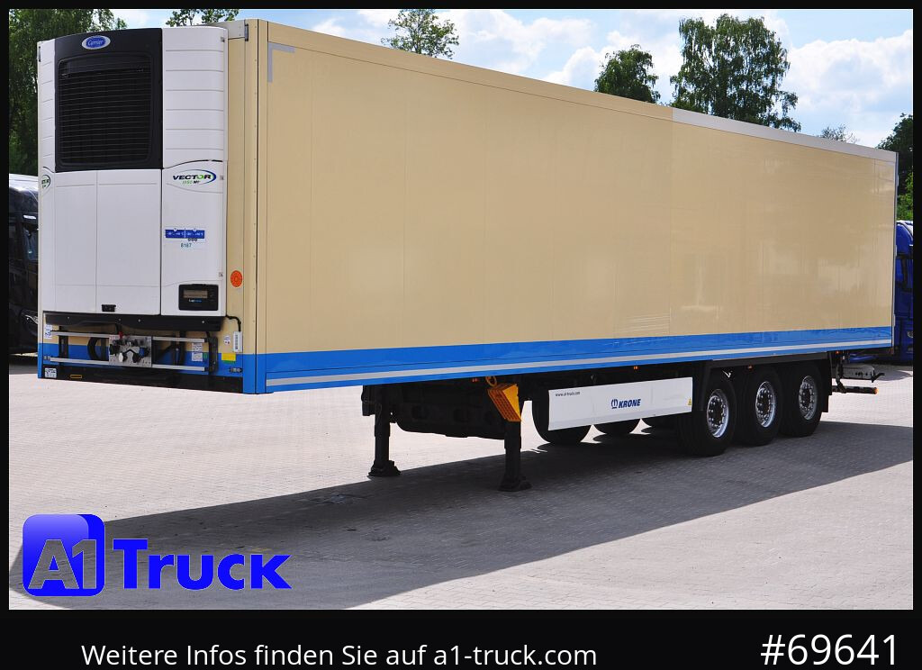Refrigerator semi-trailer KRONE SDR 27 Carrier 1950 Mt. Doppelstock Lift,: picture 13