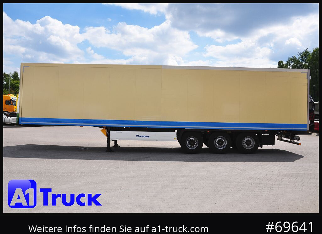Refrigerator semi-trailer KRONE SDR 27 Carrier 1950 Mt. Doppelstock Lift,: picture 12