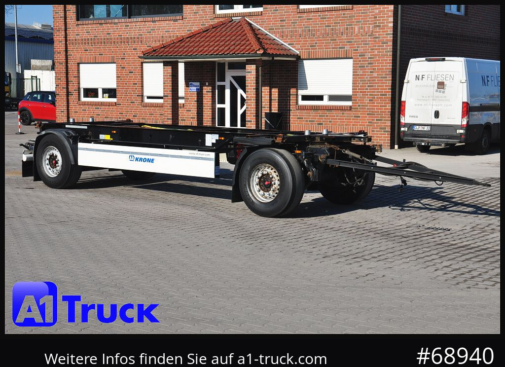 KRONE Standard BDF Anhänger für 7,45 WB, 1 Vorbesitzer - Container transporter/ Swap body trailer: picture 1 KRONE Standard BDF Anhänger für 7,45 WB, 1 Vorbesitzer - Container transporter/ Swap body trailer: picture 1