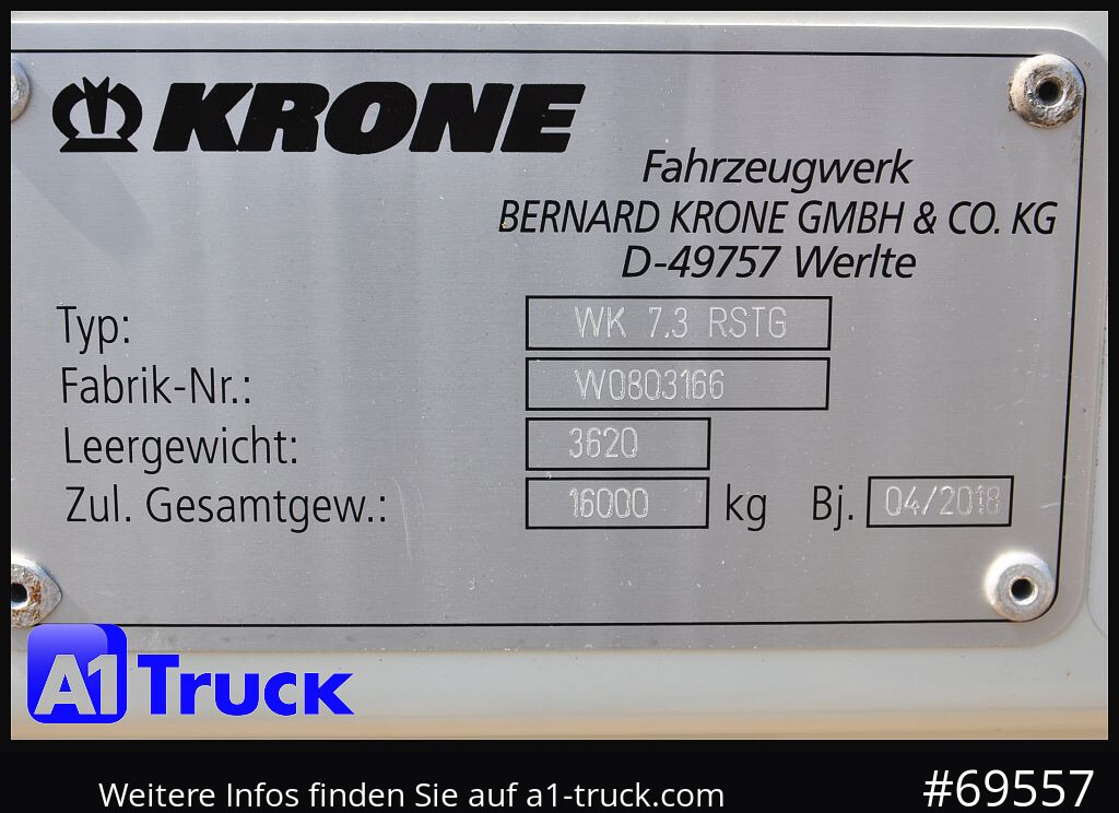KRONE WB BDF 7,45 Koffer,  2750mm innen, 20 x vorhanden leasing KRONE WB BDF 7,45 Koffer,  2750mm innen, 20 x vorhanden: picture 8 KRONE WB BDF 7,45 Koffer,  2750mm innen, 20 x vorhanden leasing KRONE WB BDF 7,45 Koffer,  2750mm innen, 20 x vorhanden: picture 8