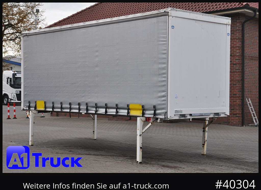 KRONE Wechselbrücke 7,45, Code XL, guter Zustand - Curtainside swap body: picture 1 KRONE Wechselbrücke 7,45, Code XL, guter Zustand - Curtainside swap body: picture 1