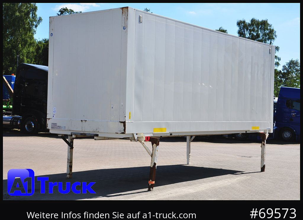 Swap body - box KRONE Wechselbrücke BDF 7,45 Koffer,  Textil 2750mm innen, 20 x vorhanden: picture 14