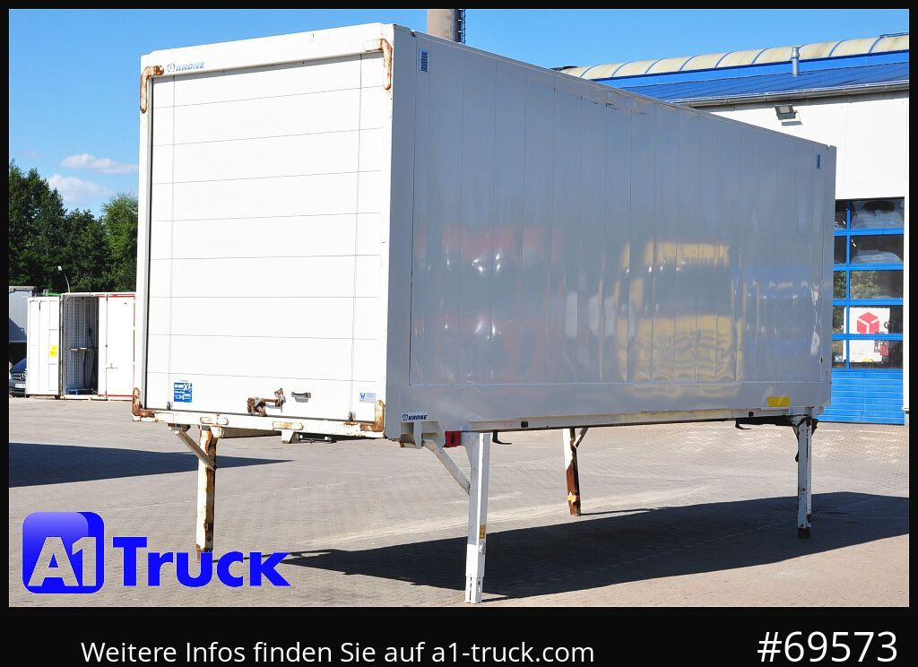 Swap body - box KRONE Wechselbrücke BDF 7,45 Koffer,  Textil 2750mm innen, 20 x vorhanden: picture 10