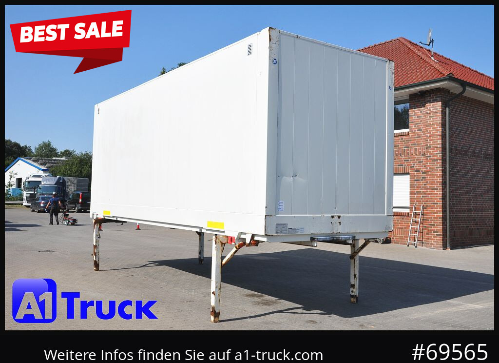 KRONE Wechselbrücke BDF 7,45 Koffer, Textil 2750mm innen, 20 x vorhanden - Swap body - box: picture 1 KRONE Wechselbrücke BDF 7,45 Koffer, Textil 2750mm innen, 20 x vorhanden - Swap body - box: picture 1