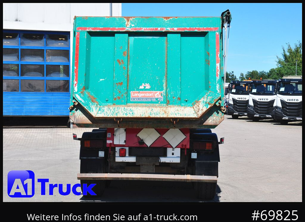 Tipper semi-trailer LANGENDORF SKS-HS 24-30, 26m³, Stahl Lift, Alufelgen,: picture 9 Tipper semi-trailer LANGENDORF SKS-HS 24-30, 26m³, Stahl Lift, Alufelgen,: picture 9