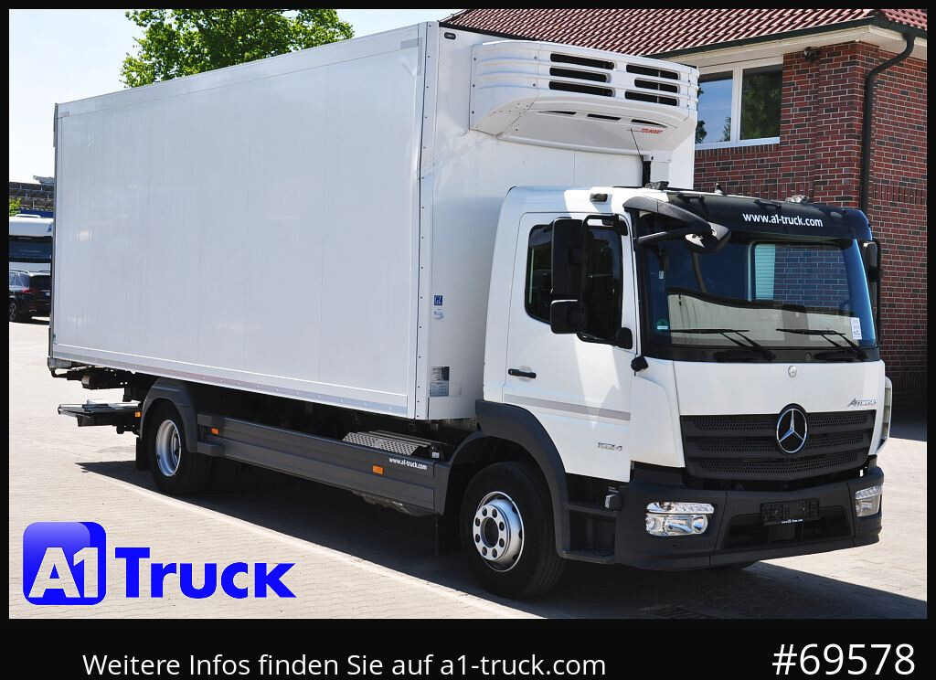 MERCEDES-BENZ 1524 BL Mitsubishi Schmitz Türen + LBW, - Refrigerator truck: picture 1 MERCEDES-BENZ 1524 BL Mitsubishi Schmitz Türen + LBW, - Refrigerator truck: picture 1