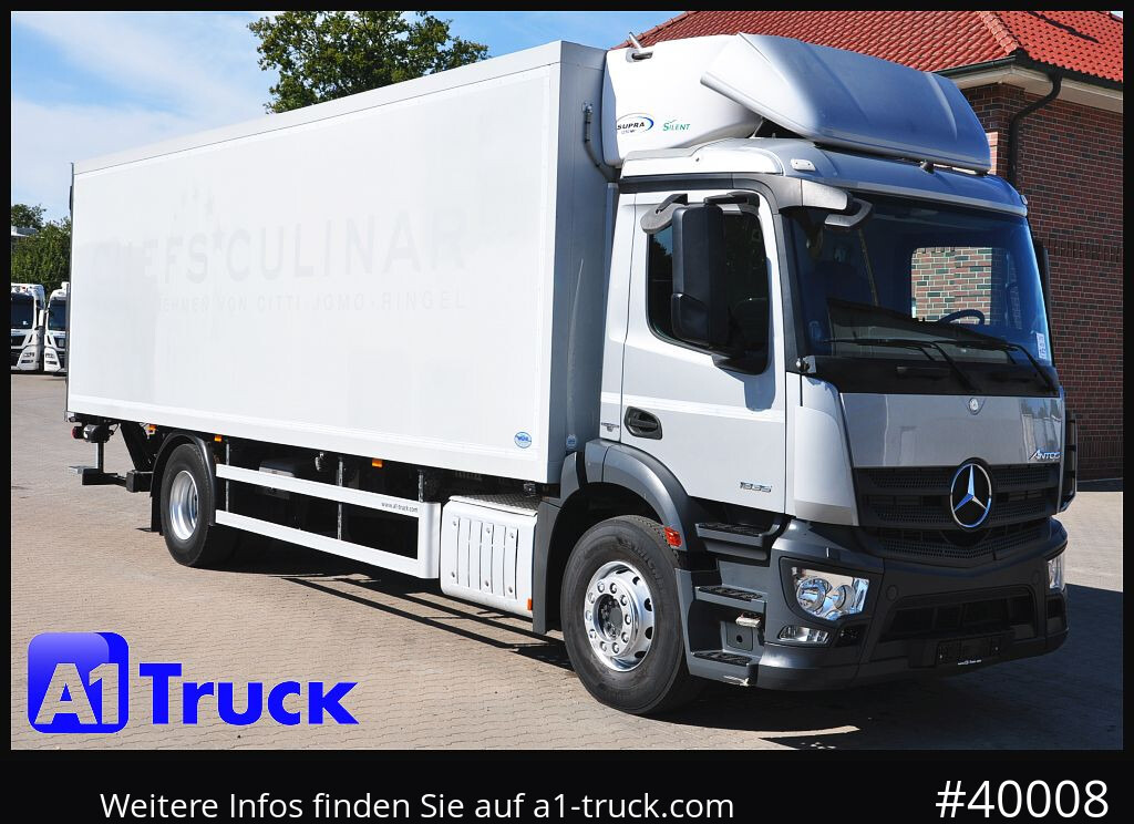 MERCEDES-BENZ Antos 1835, Kühlkoffer, LBW, Carrier SUPRA 1250 Mt - Refrigerator truck: picture 1 MERCEDES-BENZ Antos 1835, Kühlkoffer, LBW, Carrier SUPRA 1250 Mt - Refrigerator truck: picture 1