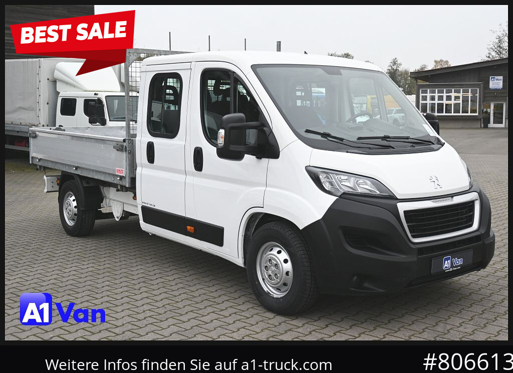 PEUGEOT Boxer Doka Kipper, AHK, Klima, Standheizung - Tipper van: picture 1 PEUGEOT Boxer Doka Kipper, AHK, Klima, Standheizung - Tipper van: picture 1