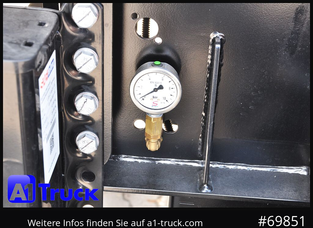 REISCH Mega 28m³ Lift Stahl SAF Hardox - Tipper semi-trailer: picture 3 REISCH Mega 28m³ Lift Stahl SAF Hardox - Tipper semi-trailer: picture 3