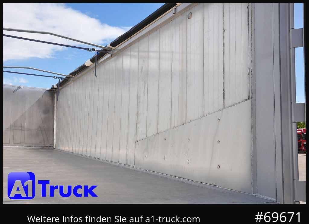 REISCH RHKS, Alu-Kippmulde 52m³, Kombitüren, Alufelgen, Liftachse, - Tipper semi-trailer: picture 3 REISCH RHKS, Alu-Kippmulde 52m³, Kombitüren, Alufelgen, Liftachse, - Tipper semi-trailer: picture 3