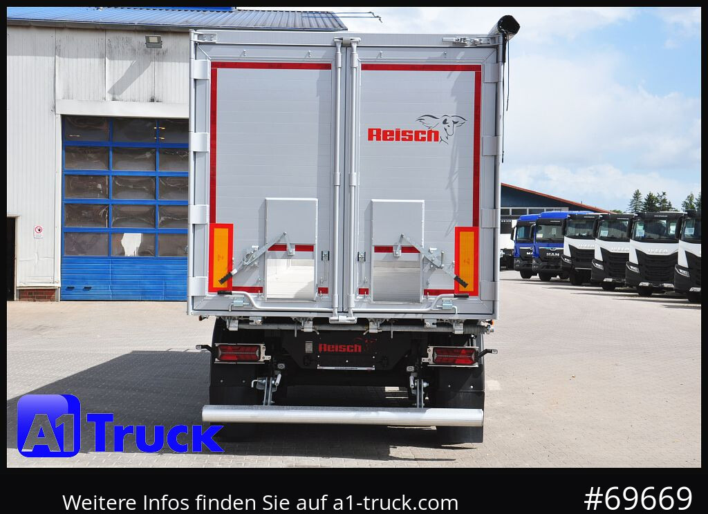 New Tipper semi-trailer REISCH RHKS, Alu-Kippmulde 52m³, Miete: picture 10