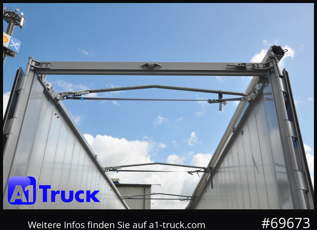 REISCH RHKS, Alu-Kippmulde 54m³, Kombitüren, Alufelgen, Liftachse, - Tipper semi-trailer: picture 3 REISCH RHKS, Alu-Kippmulde 54m³, Kombitüren, Alufelgen, Liftachse, - Tipper semi-trailer: picture 3