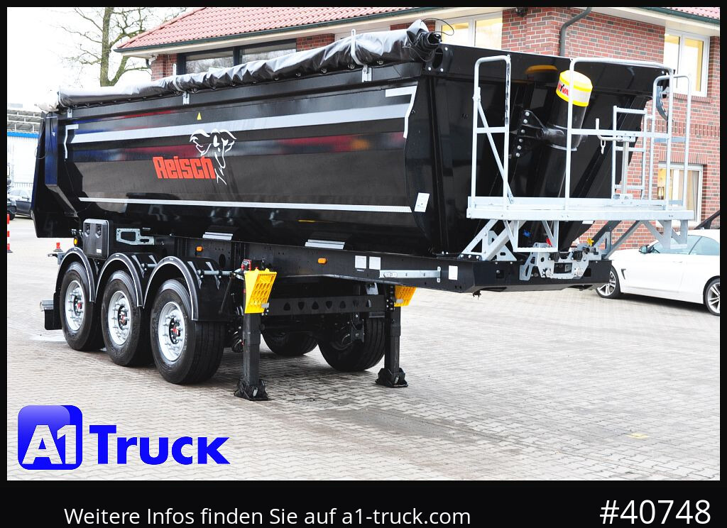 REISCH Steelpipe-R 24m³ NEU Stahl Lift SAF Hardox - Tipper semi-trailer: picture 1 REISCH Steelpipe-R 24m³ NEU Stahl Lift SAF Hardox - Tipper semi-trailer: picture 1