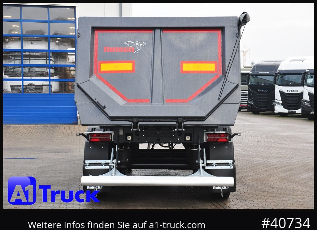 REISCH Steelpipe-R 25m³ NEU Stahl Lift SAF Hardox - Tipper semi-trailer: picture 2 REISCH Steelpipe-R 25m³ NEU Stahl Lift SAF Hardox - Tipper semi-trailer: picture 2