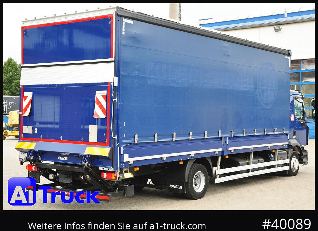 Curtainsider truck RENAULT D 240, 4x2, Ladebordwand, LBW, guter Zustand: picture 9 Curtainsider truck RENAULT D 240, 4x2, Ladebordwand, LBW, guter Zustand: picture 9