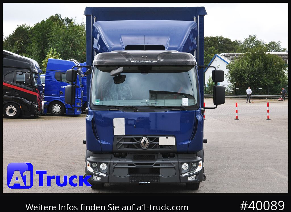 Curtainsider truck RENAULT D 240, 4x2, Ladebordwand, LBW, guter Zustand: picture 14 Curtainsider truck RENAULT D 240, 4x2, Ladebordwand, LBW, guter Zustand: picture 14
