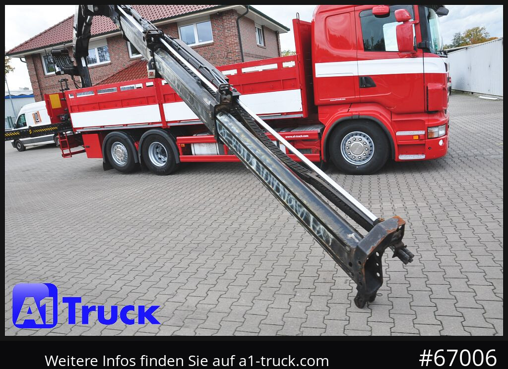 SCANIA R400, HIAB XS 211-3 Lift-Lenkachse - Crane truck, Dropside/ Flatbed truck: picture 2 SCANIA R400, HIAB XS 211-3 Lift-Lenkachse - Crane truck, Dropside/ Flatbed truck: picture 2