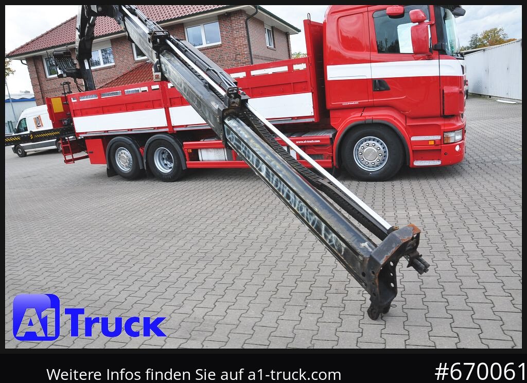 SCANIA R400, HIAB XS 211-3 Lift-Lenkachse - Dropside/ Flatbed truck, Crane truck: picture 2 SCANIA R400, HIAB XS 211-3 Lift-Lenkachse - Dropside/ Flatbed truck, Crane truck: picture 2