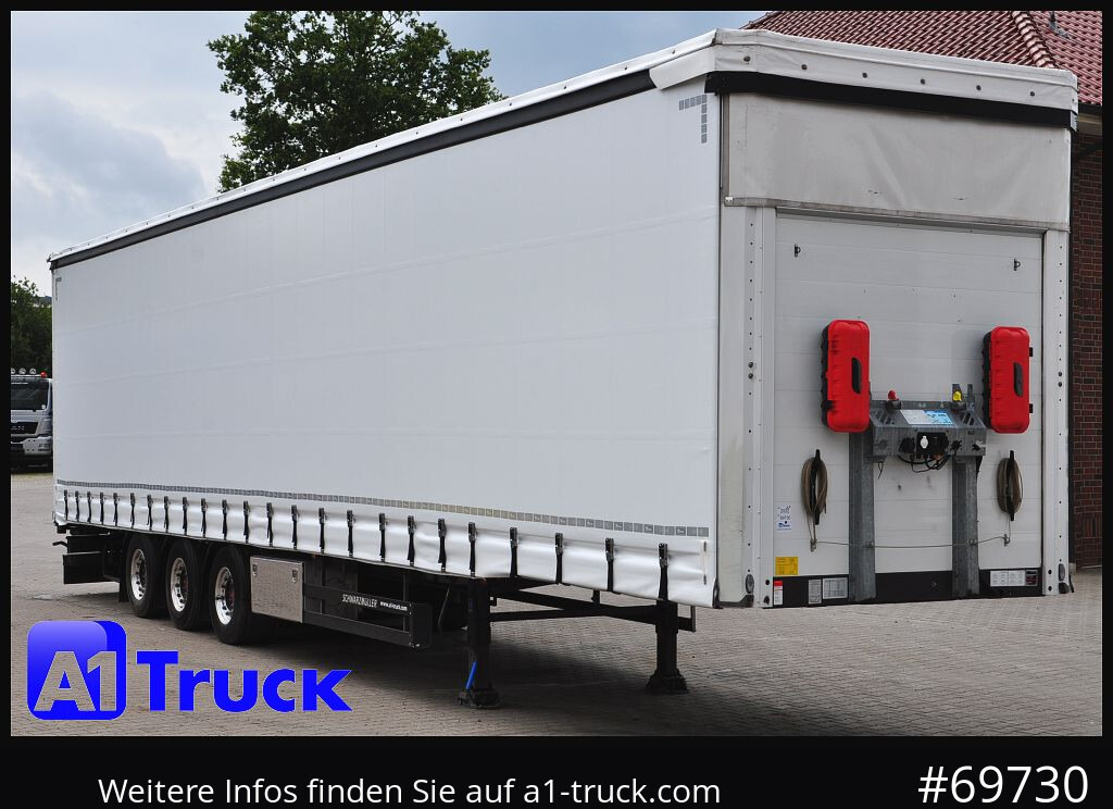 SCHWARZMUELLER Mega Lenkachse Alu, Lift, Code XL - Curtainsider semi-trailer: picture 1 SCHWARZMUELLER Mega Lenkachse Alu, Lift, Code XL - Curtainsider semi-trailer: picture 1