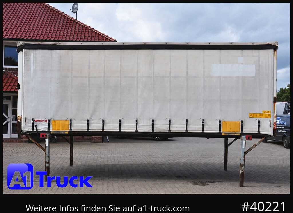 Curtainside swap body WECON WPR 745, verzinkt, 2520 innen, Code XL: picture 10 Curtainside swap body WECON WPR 745, verzinkt, 2520 innen, Code XL: picture 10