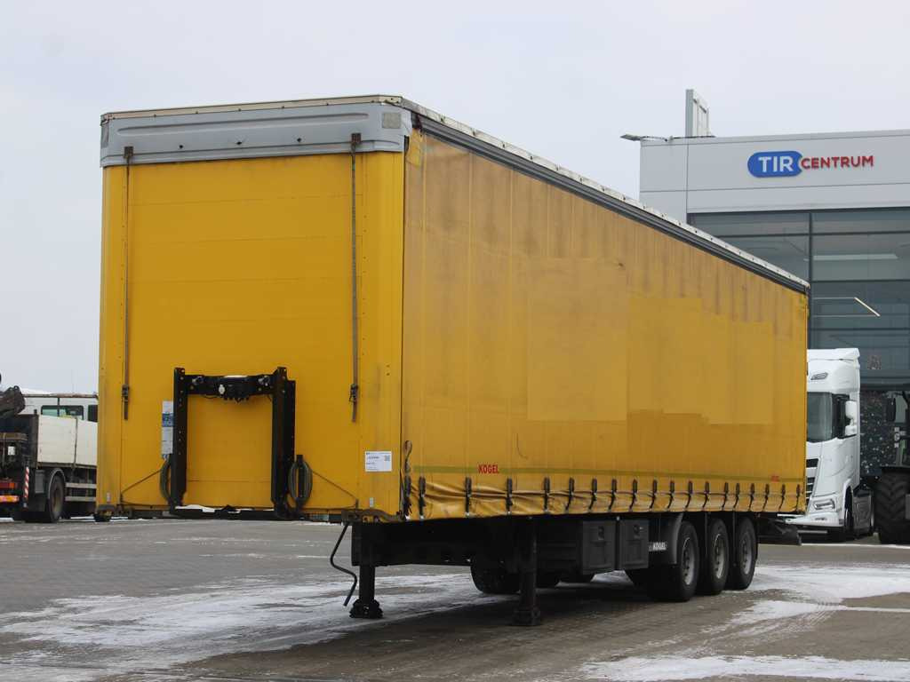 Kögel S24, LOWDECK, MULTILOCK, LIFTING AXLE, LIFTING ROOF - Curtainsider semi-trailer: picture 1 Kögel S24, LOWDECK, MULTILOCK, LIFTING AXLE, LIFTING ROOF - Curtainsider semi-trailer: picture 1