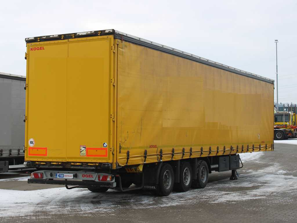 Kögel S24, LOWDECK, MULTILOCK, LIFTING AXLE, LIFTING ROOF - Curtainsider semi-trailer: picture 4 Kögel S24, LOWDECK, MULTILOCK, LIFTING AXLE, LIFTING ROOF - Curtainsider semi-trailer: picture 4