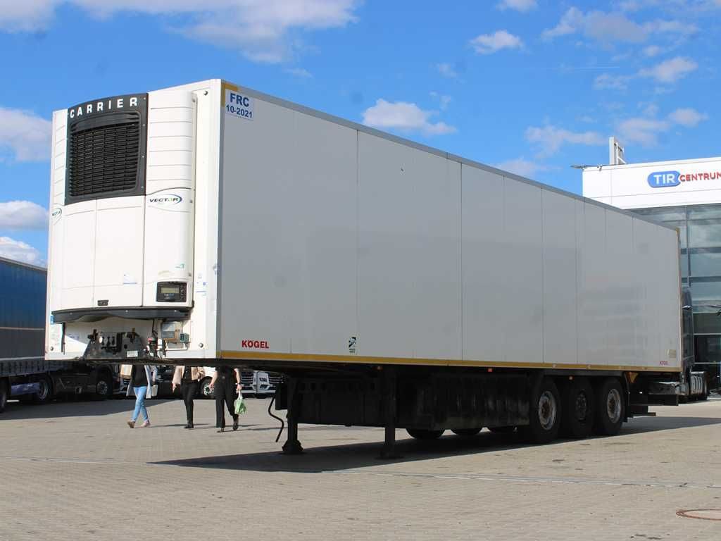 Kögel SVT24, LIFTING AXLE, SAF, CARRIER VECTOR 1550 - Refrigerator semi-trailer: picture 1 Kögel SVT24, LIFTING AXLE, SAF, CARRIER VECTOR 1550 - Refrigerator semi-trailer: picture 1