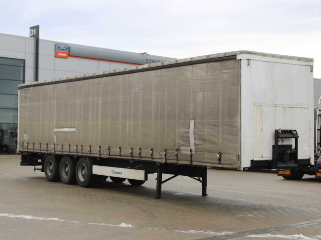 Krone KRONE SDP 27 WKE, LIFTING AXLE - Curtainsider semi-trailer: picture 3 Krone KRONE SDP 27 WKE, LIFTING AXLE - Curtainsider semi-trailer: picture 3