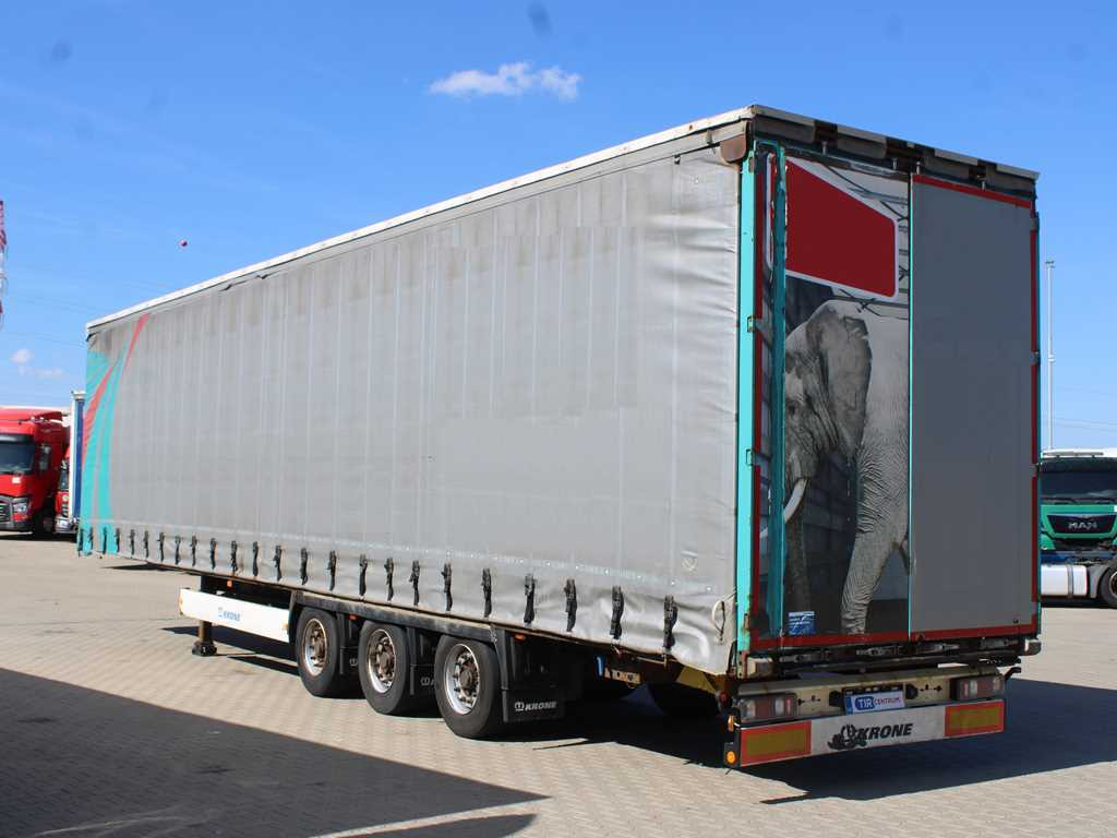 Krone SD 04, LOWDECK, LIFTING AXLE, LIFT ROOF - Curtainsider semi-trailer: picture 5 Krone SD 04, LOWDECK, LIFTING AXLE, LIFT ROOF - Curtainsider semi-trailer: picture 5